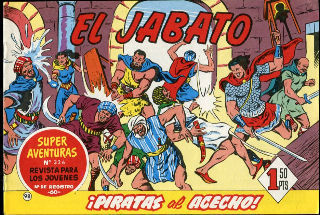 EL JABATO Nº. 98: ¡PIRATAS AL ACECHO!