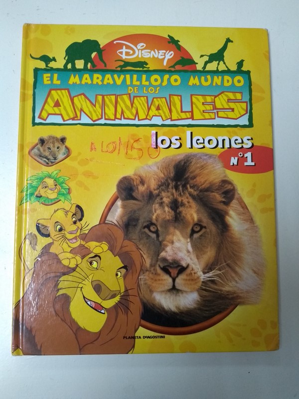 El maravilloso mundo de los animales. Los leones | Libros de segunda mano  baratos - Libros Ambigú - Libros usados