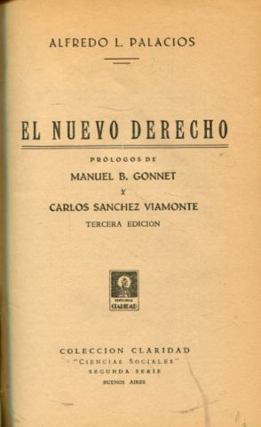 EL NUEVO DERECHO.