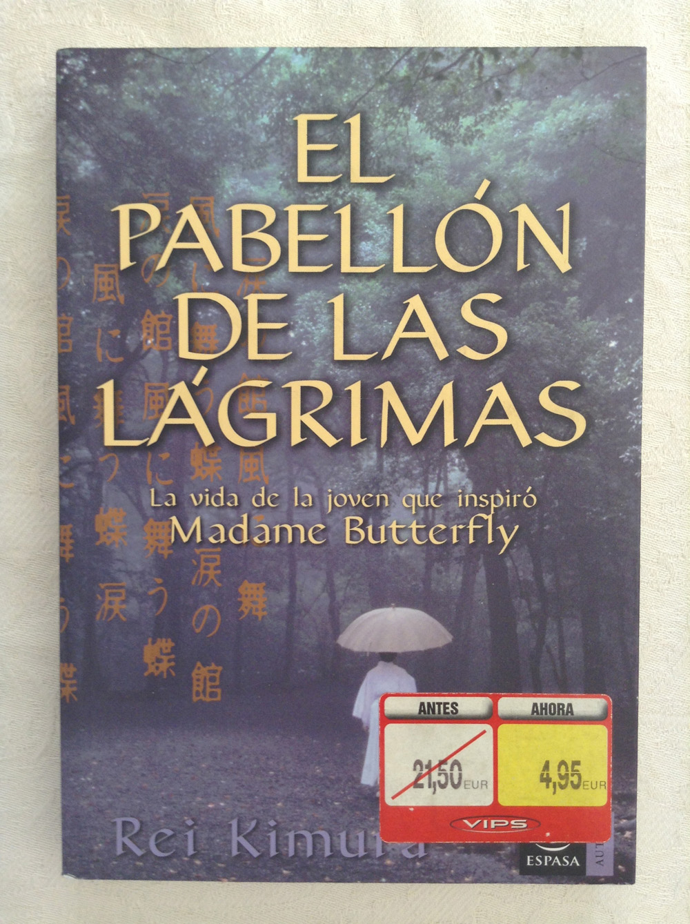 EL PABELLÓN DE LAS LÁGRIMAS. La vida de la joven que inspiró Madame Butterfly