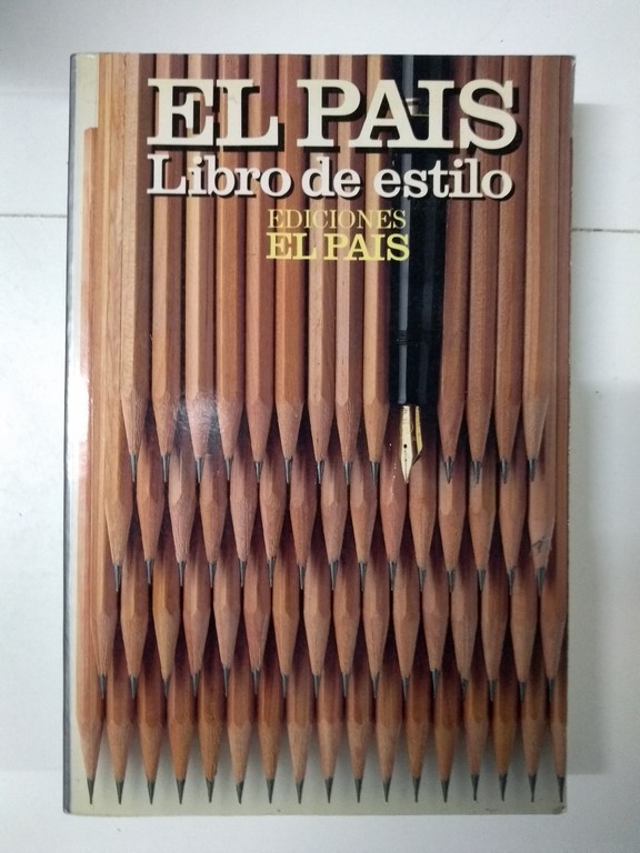 El País. Libro de estilo