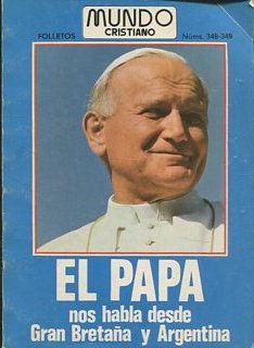EL PAPA NOS HABLA DESDE GRAN BRETAÑA Y ARGENTINA.