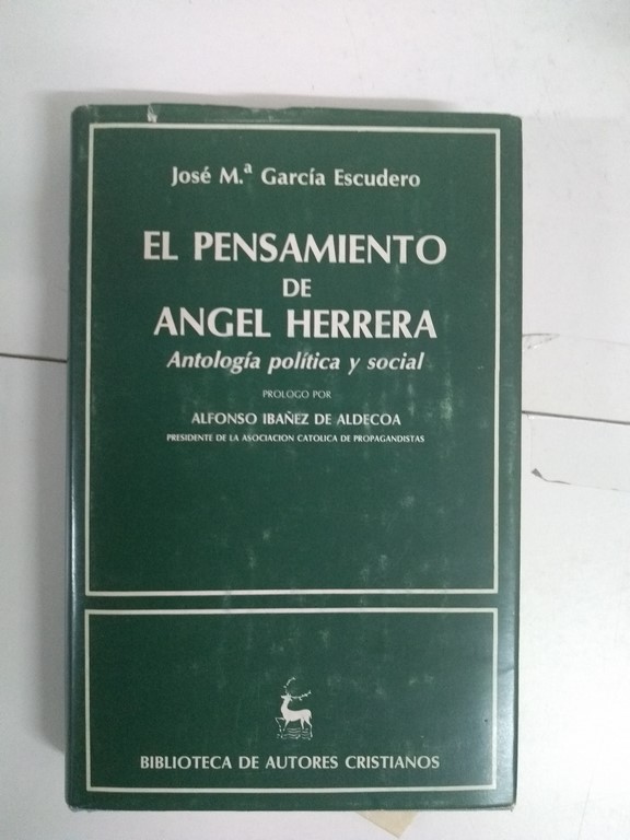 El pensamiento de Ángel Herrera