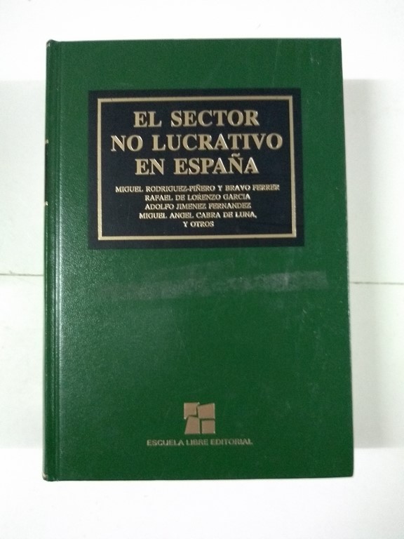 El sector no lucrativo en España