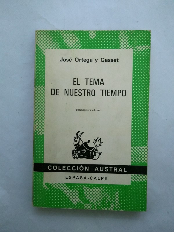 El tema de nuestro tiempo