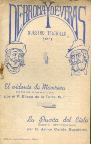 EL VIDENTE DE MANRESA.. DE BROMAS Y DE VERAS.2º EDICION.