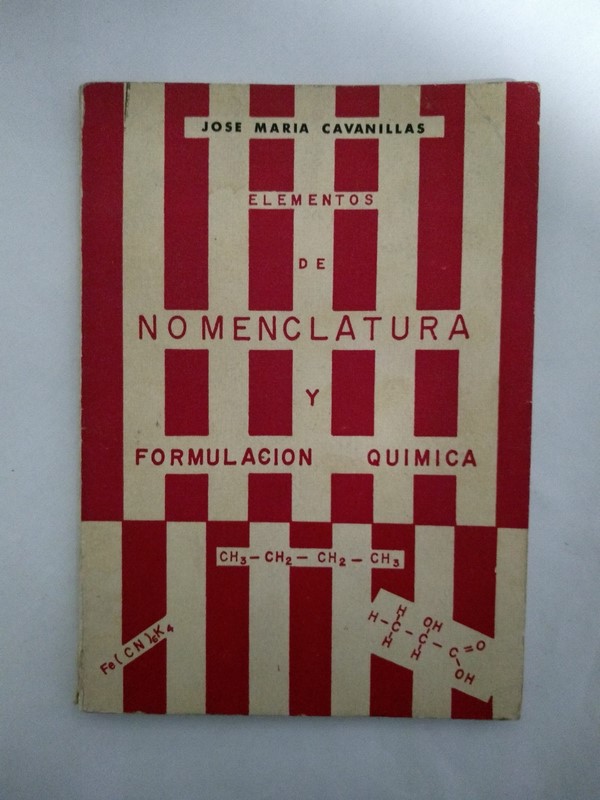 Elementos de nomenclatura y formulacion quimica