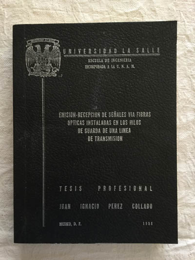 Emisión-Recepción de señales vía fibras ópticas instaladas en los hilos de guarda de una línea de transmisión