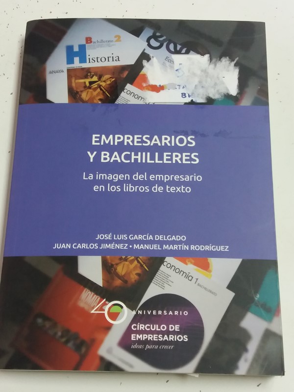 Empresarios y Bachilleres, la imagen del empresario en los libros de Texto