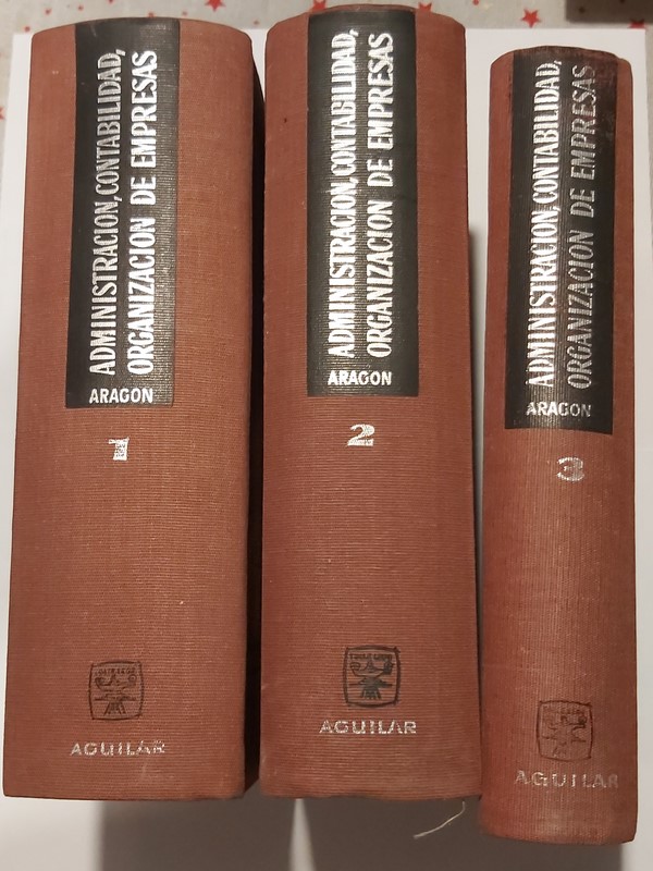 Enciclopedia Administración, contabilidad, organización y Empresa. 3 tomos