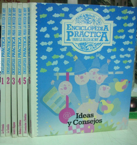 ENCICLOPEDIA PRACTICA PARA LA MUJER DE HOY (6 TOMOS).