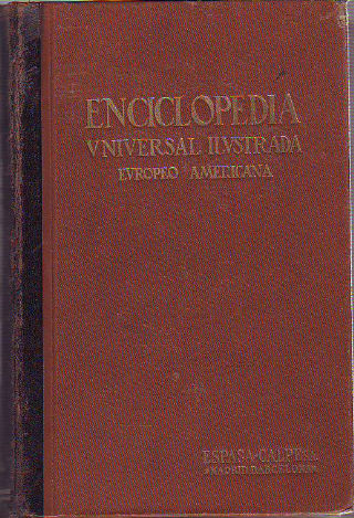 ENCICLOPEDIA UNIVERSAL ILUSTRADA EUROPEO AMERICANA. TOMO 20. ENRI/ESPAN.