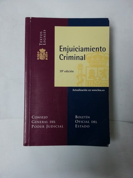Enjuiciamiento criminal