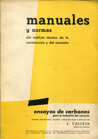 ENSAYOS DE CARBONES PARA LA INDUSTRIA DEL CEMENTO,