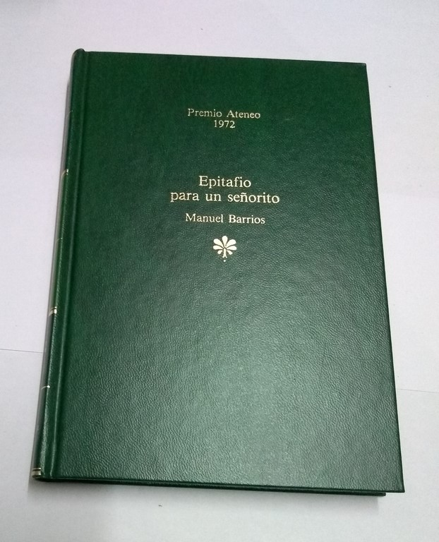 Epitafio para un señorito