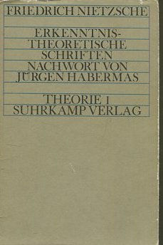 Erkenntnistheoretische Schriften. Nachwort von Jürgen Habermas.
