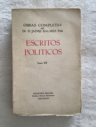 Escritos políticos (VII)
