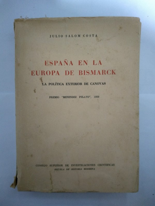 España en la Europa de Bismarck