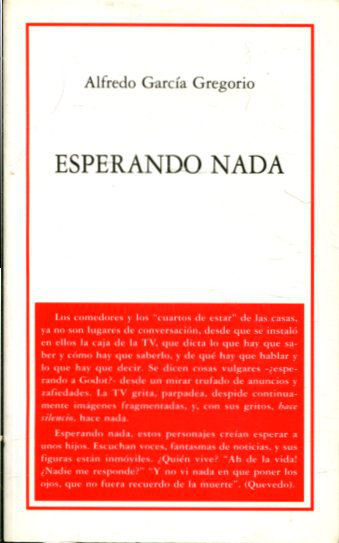 ESPERANDO NADA.