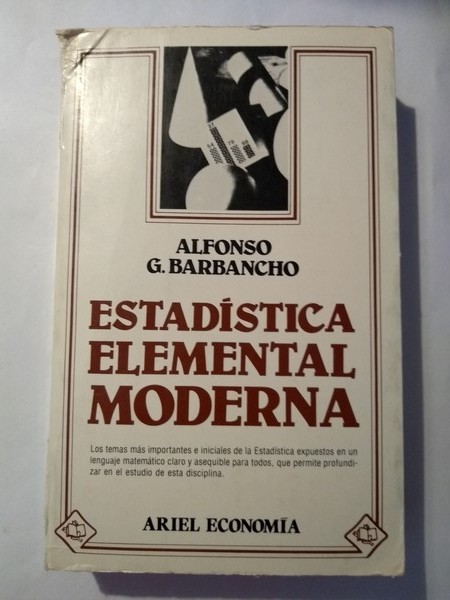 Estadistica elemental moderna