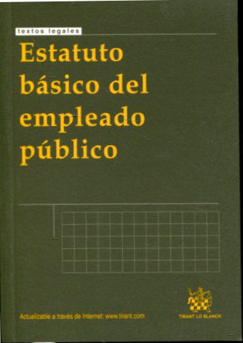 ESTATUTO BASICO DEL EMPLEADO PUBLICO.