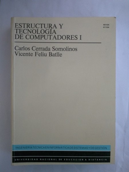 Estructura y Tecnologia de computadores. I