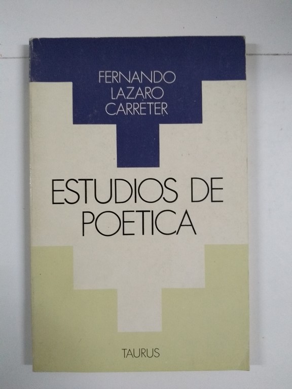 Estudio de poética