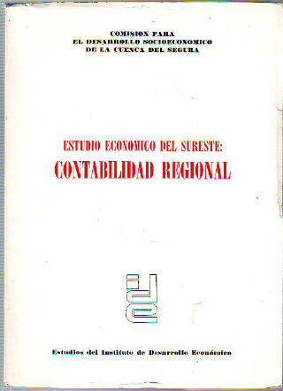 ESTUDIO ECONÓMICO DEL SURESTE. CONTABILIDAD REGIONAL.