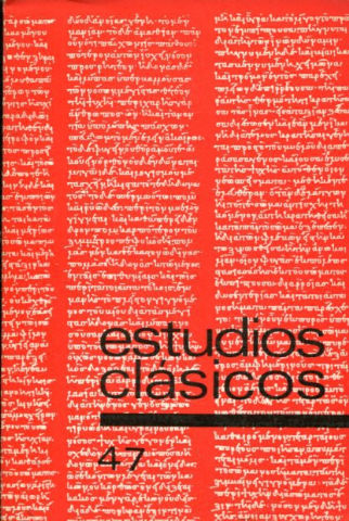 ESTUDIOS CLASICOS Nº 47.