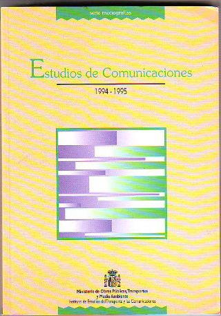 ESTUDIOS DE COMUNICACIONES. 1994-1995.