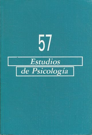 ESTUDIOS DE PSICOLOGIA Nº 57.