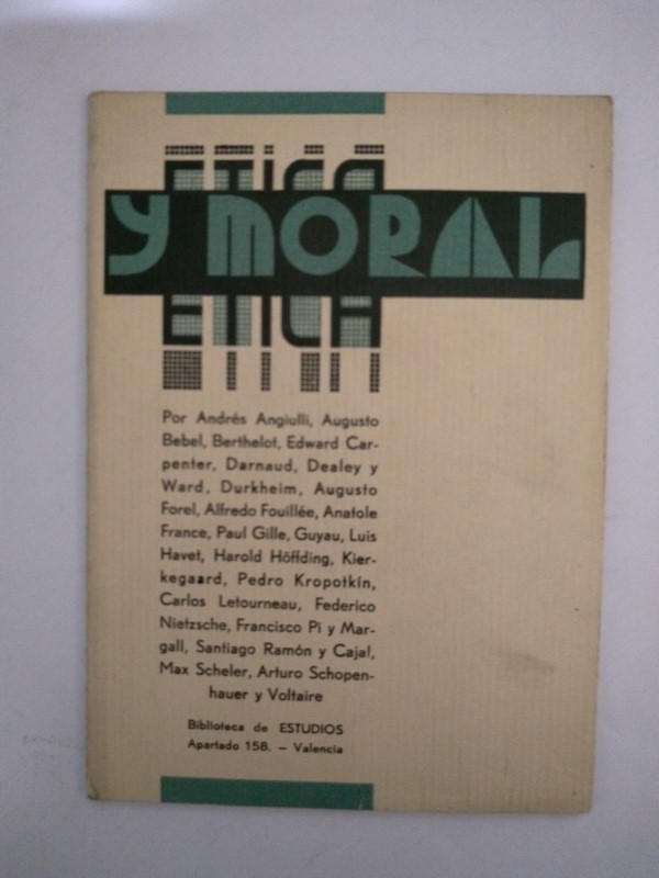 Etica y moral