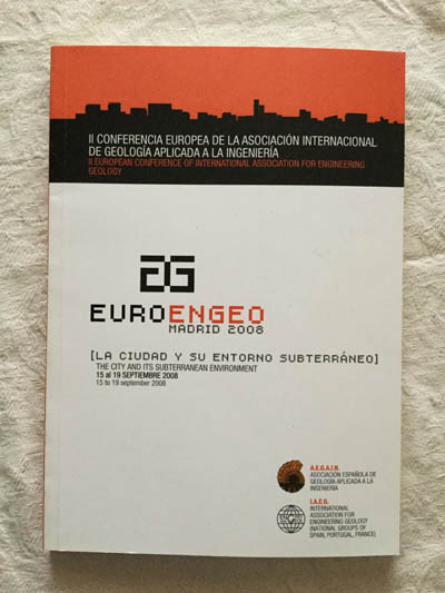 Euroengeo. II Conferencia Europea de la Asociación Internacional de geología aplicada a la ingeniería