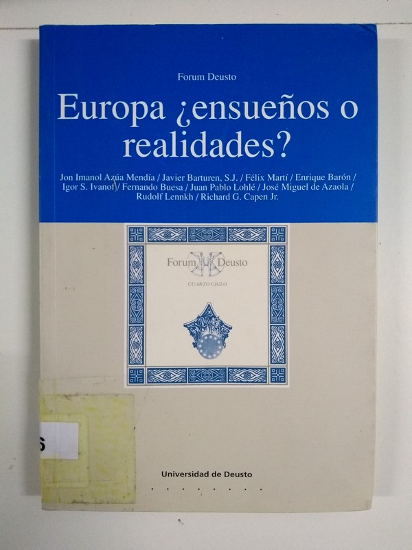 Europa ¿ensueños o realidades?