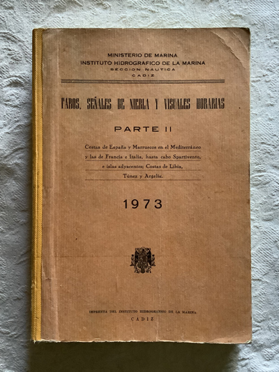 Faros, señales de niebla y visuales horarias (II)