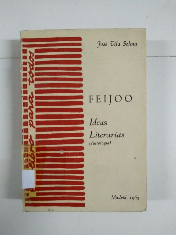 Feijoo. Ideas Literarias