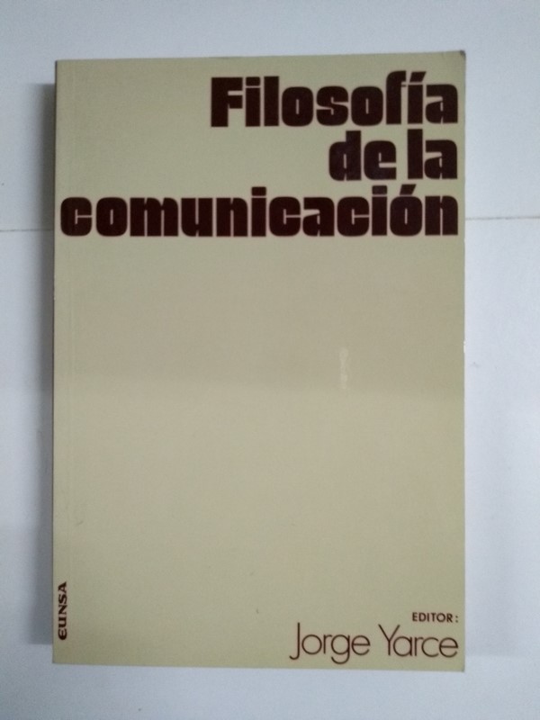 Filosofía de la comunicación