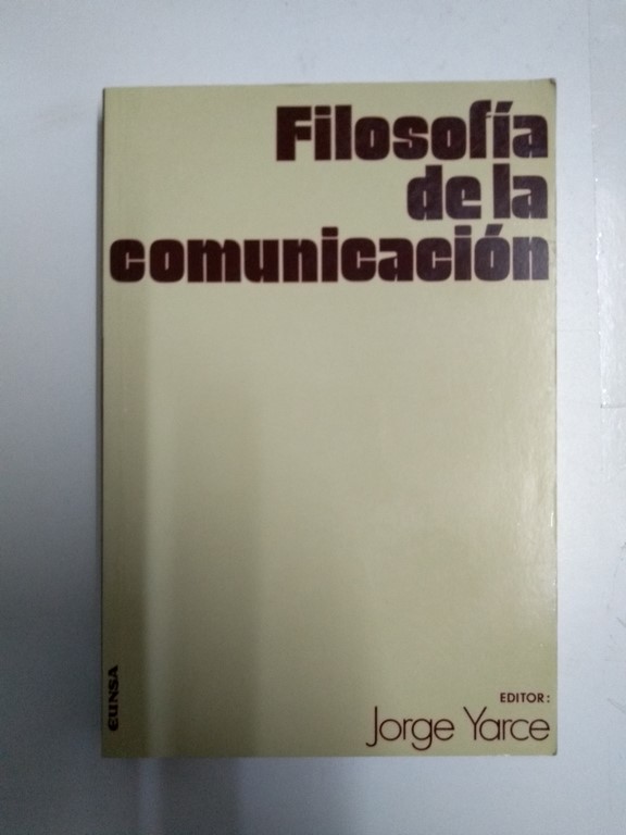 Filosofía de la comunicación