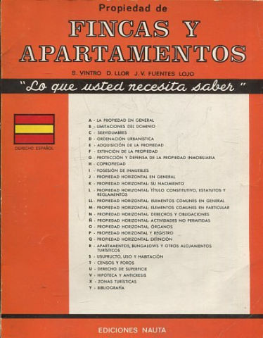 FINCAS Y APARTAMENTOS.