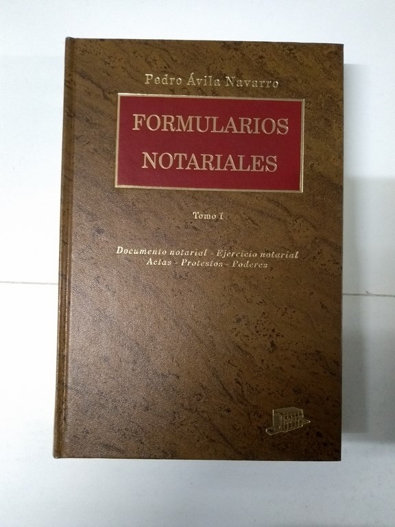 Formularios Notariales I