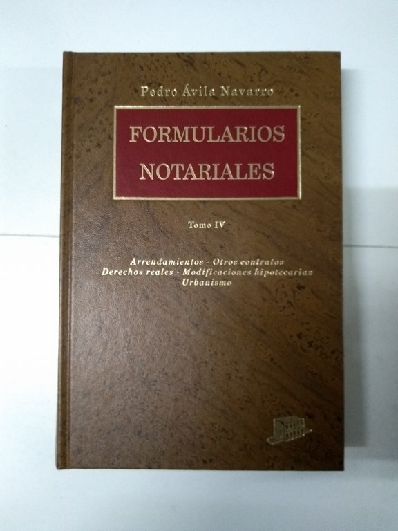 Formularios Notariales IV
