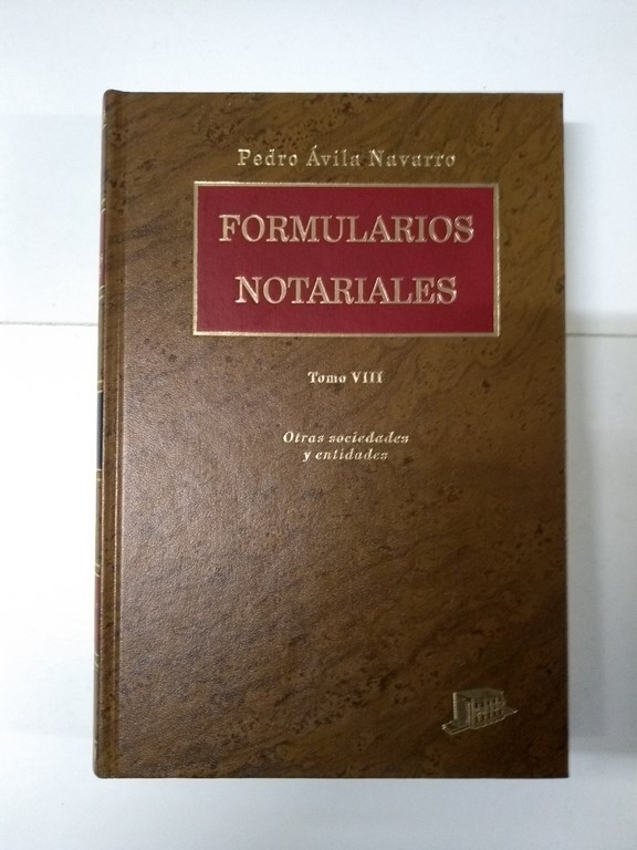 Formularios Notariales VIII