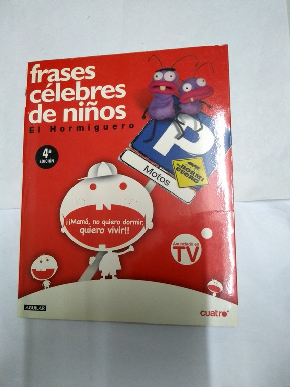 Frases célebres de niños. El Hormiguero