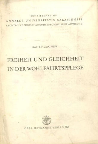 FREIHEIT UND GLEICHHEIT IN DER WOHLFAHRTSPFLEGE.