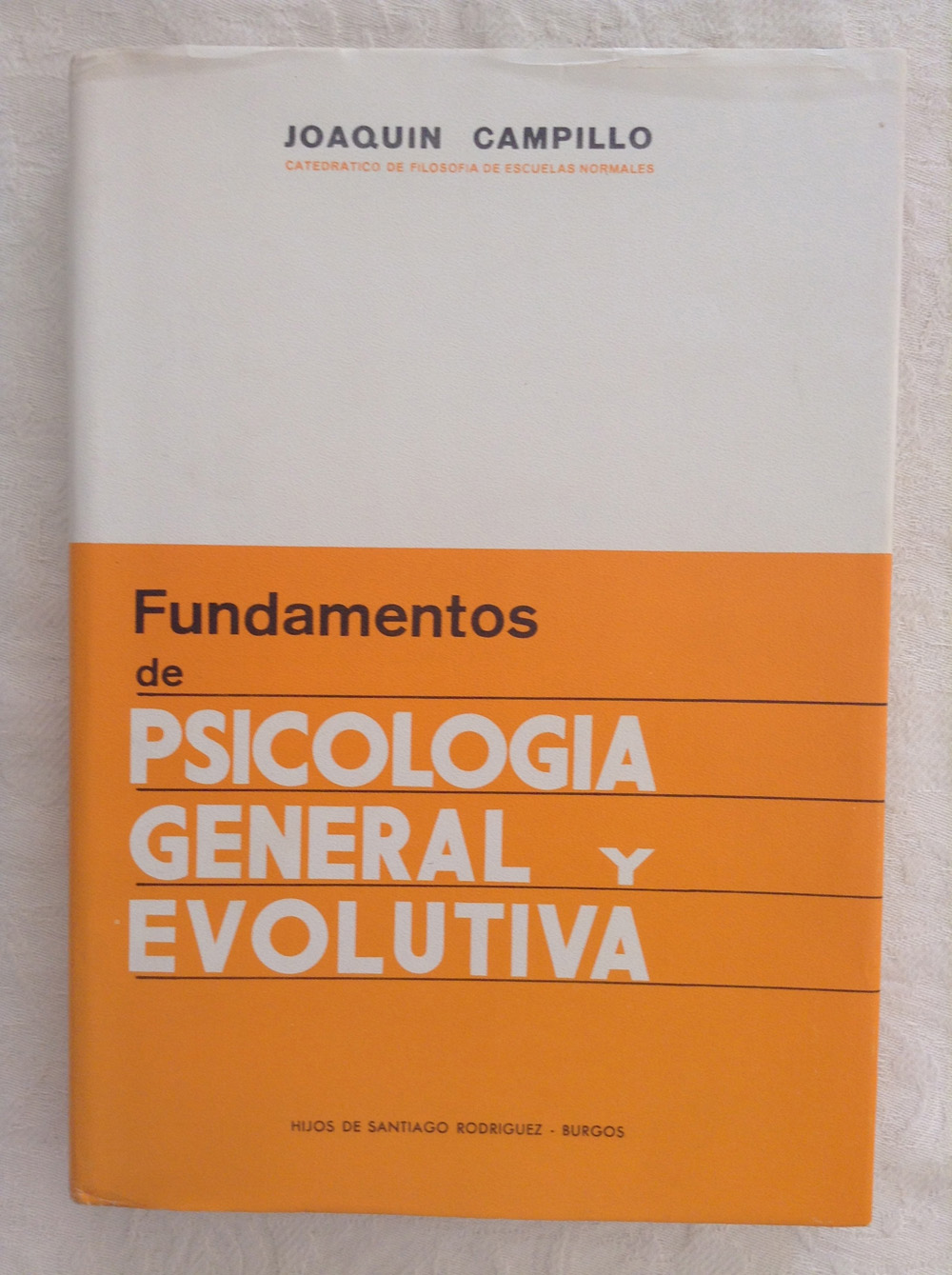 Fundamentos de Psicología general y evolutiva