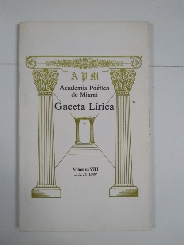Gaceta Lírica, VIII