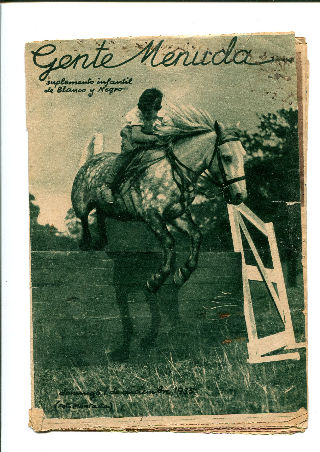 GENTE MENUDA. SUPLEMENTO INFANTIL DE BLANCO Y NEGRO. DOMINGO 1 DE DICIEMBRE 1935.