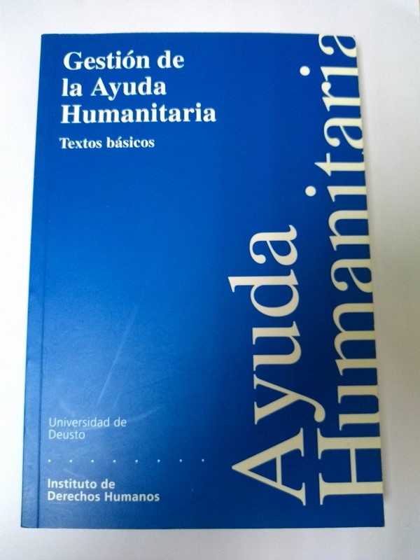 Gestion de la ayuda Humanitaria