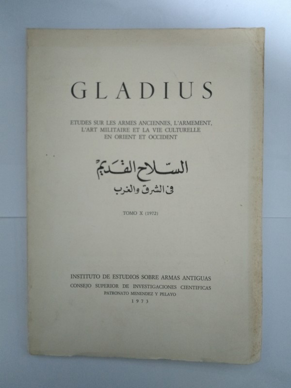 Gladius: estudios sobre armas antiguas. Tomo X