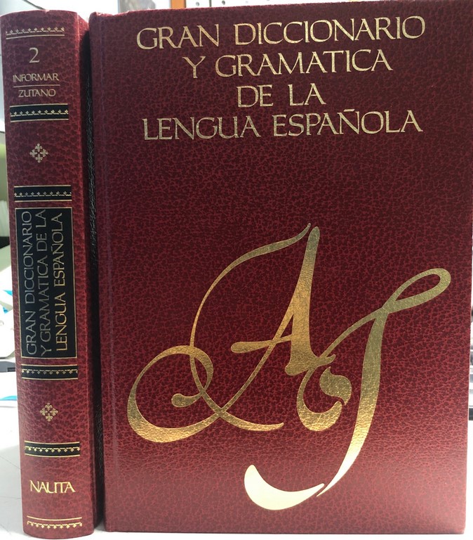 GRAN DICCIONARIO Y GRAMATICA DE LA LENGUA ESPAÑOLA (2 TOMOS).